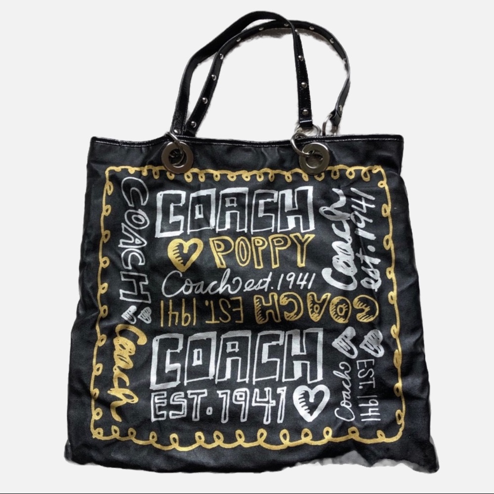 Coach Evie tote (poppy collection)